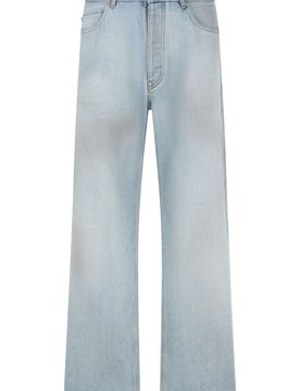 Balenciaga Straight Leg Denim Pants