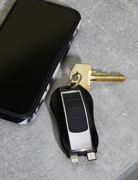 Schlüsselanhänger mit Powerbank 1200mAh 2-in-1 - Victor Tools - FashionsVida