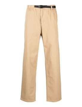 Pantaloni dritti con cintura in vita