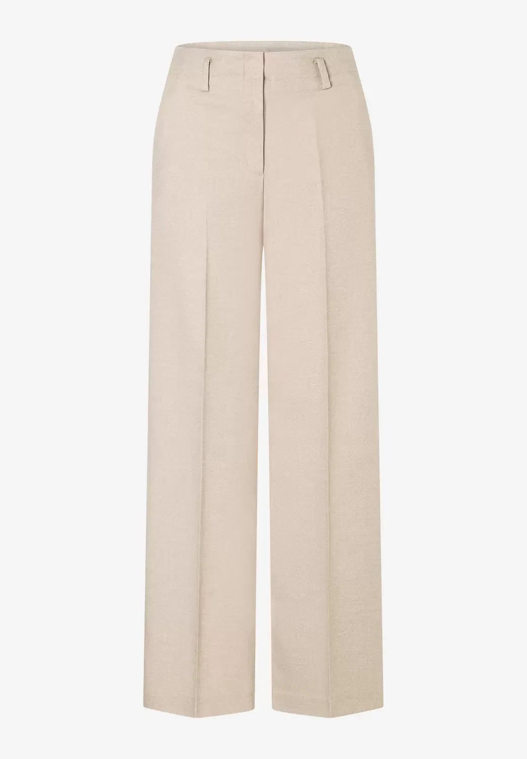 Soft Melange Wide Leg Pants female - 46 - FashionsVida