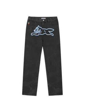 Every Flavour Double Scoop Denim Pants - Washed