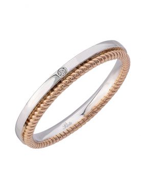 Fede Nuziale Collezione Una Scelta d'Amore 3310DBR