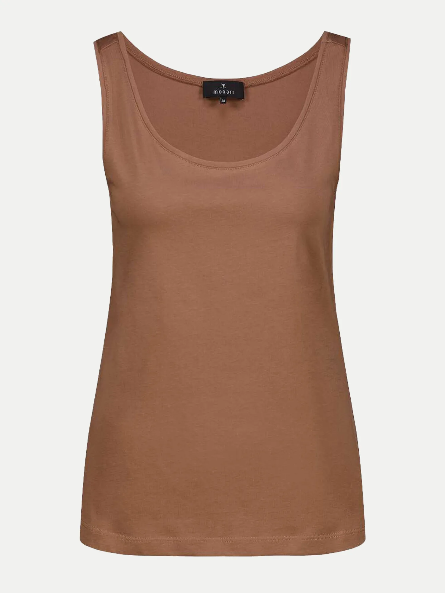 Monari Basic Top Braun 40 - monari - FashionsVida