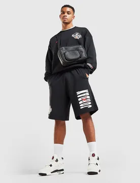 Mens Pantaloncino Globe - Nero, nero nero Uomo taglia M - Jordan - FashionsVida