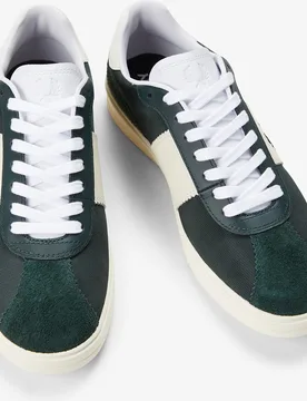 Zapatillas deportivas de hombre B4 con logo y cordones - Fred Perry - FashionsVida