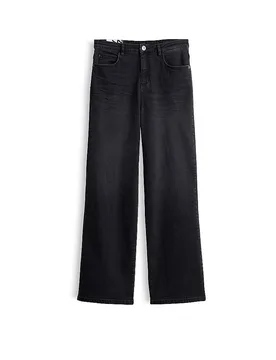 Jeans Straight Fit MIVY gris 44/L31 - Opus - FashionsVida