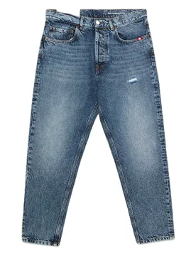 Jeans jeremiah recycled denim - marble stone denim - Amish - FashionsVida