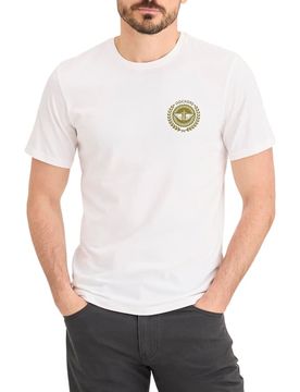 T-shirt à logo en coton Blanc XS Male