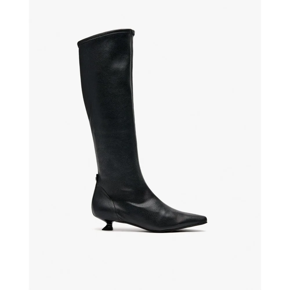 Botas elásticas de mujer con tacón kitten - Pedro Miralles - FashionsVida