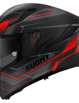 Casco Moto Integrale SPEEDSTAR 2 VISUAL Rosso taglia S - Suomy - FashionsVida