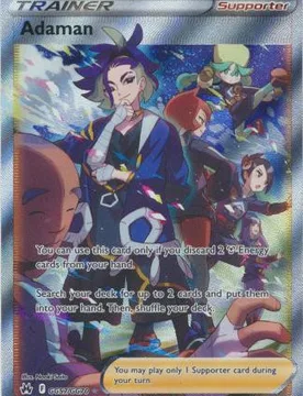 Pokemon Crown Zenith GG57/GG70 Adaman (Full Art) - Pokémon - FashionsVida