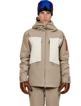 Veste 3l Hybrid Shell Brindle / Castle Wall XS