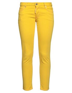 Jeanshose Damen Gelb 32 Damen