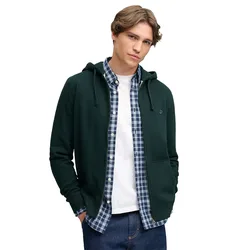 Sweat-shirt à Zip Essential Sd Co Logo Heritage Dark Pine Green 2XL