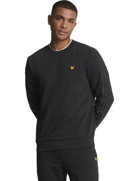 Lyle Pullover Tape Crew Neck, schwarz xl