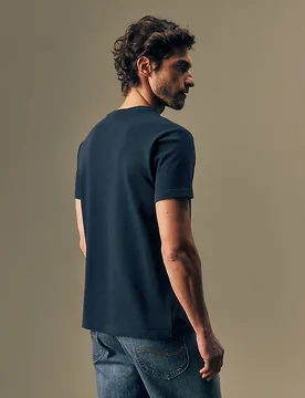 Gold Regular Tee Rebel Navy Größe S male - Lee - FashionsVida