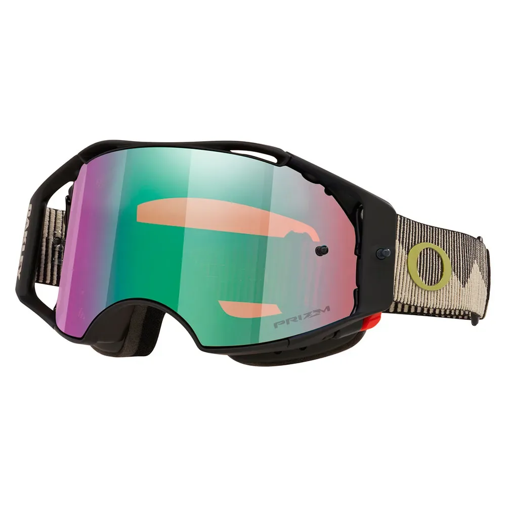 Goggles Occhiali Airbrake Mtb Mtb Afa Alignment Black Mist - Oakley - FashionsVida