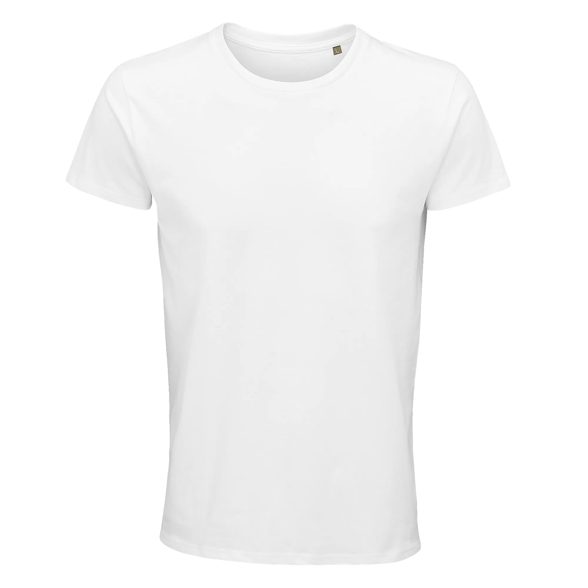 Mens Crusader Organic T-Shirt (White) - Size Small - SOLS - FashionsVida