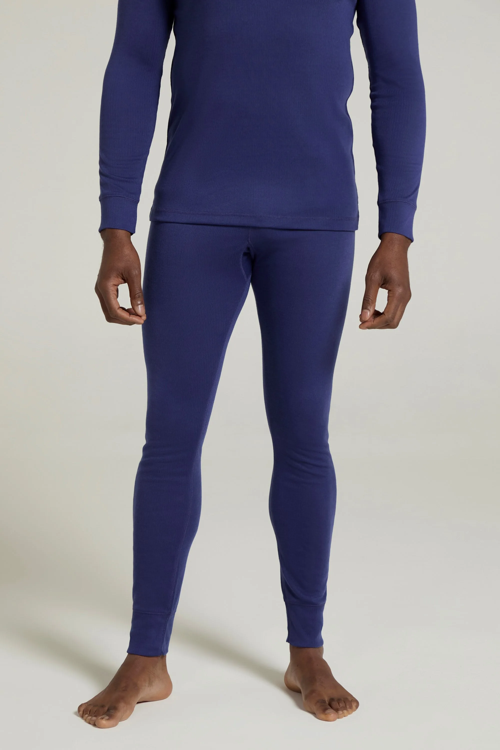 Talus Mens Base Layer Pants - Dark Blue - Dark Blue - Size: XXS - Mountain Warehouse - FashionsVida