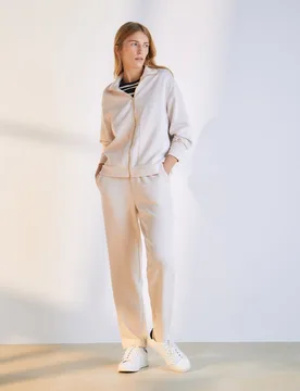 Chaqueta deportiva con cremallera de mujer - Woman El Corte Inglés - FashionsVida