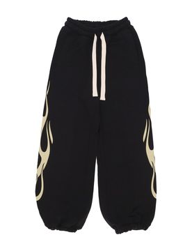 Pantalone Tuta Leggero Donna Flames Pants Black/off White