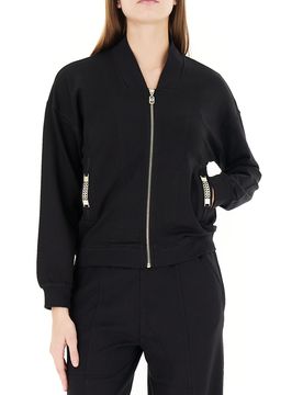 LIU JO Felpa con zip SPORT NERO M