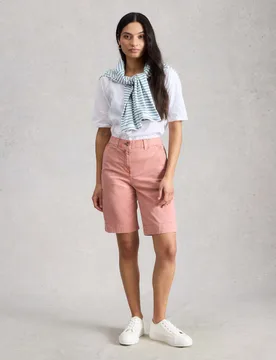 Cotton Rich Chino Shorts Pink female - White stuff - FashionsVida