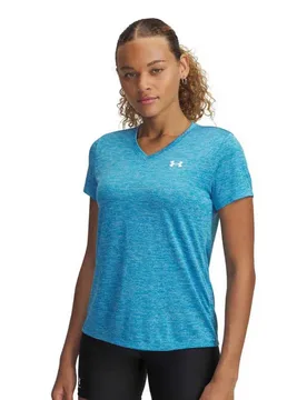 T-shirt à Manches Courtes Tech Twist Ssv Ether Blue / White XL - Under armour - FashionsVida