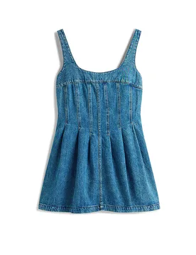 Tommy Jeans Minivestido azul S - Tommy Jeans - FashionsVida