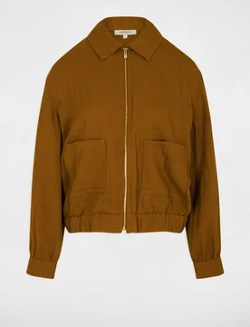 Chaqueta de mujer con cierre de cremallera - Morgan - FashionsVida