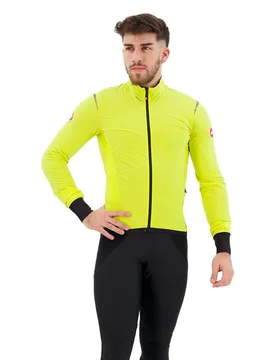 Giacca Alpha Flight Ros Yellow / Grey - Castelli - FashionsVida