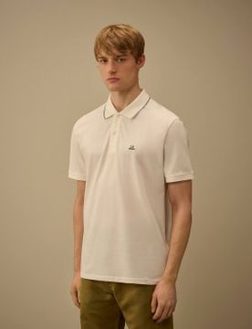 Para hombre. RCCMPL722A005263W Polo Stretch Piquet roto (L), Casual, Algodón, Manga corta