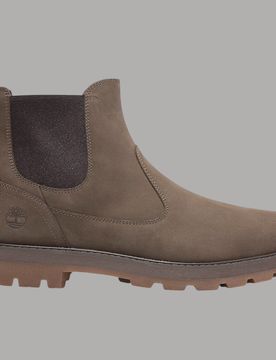 Stivale Chelsea Britton Road Mid Pelle Premium Suola Gomma Marrone