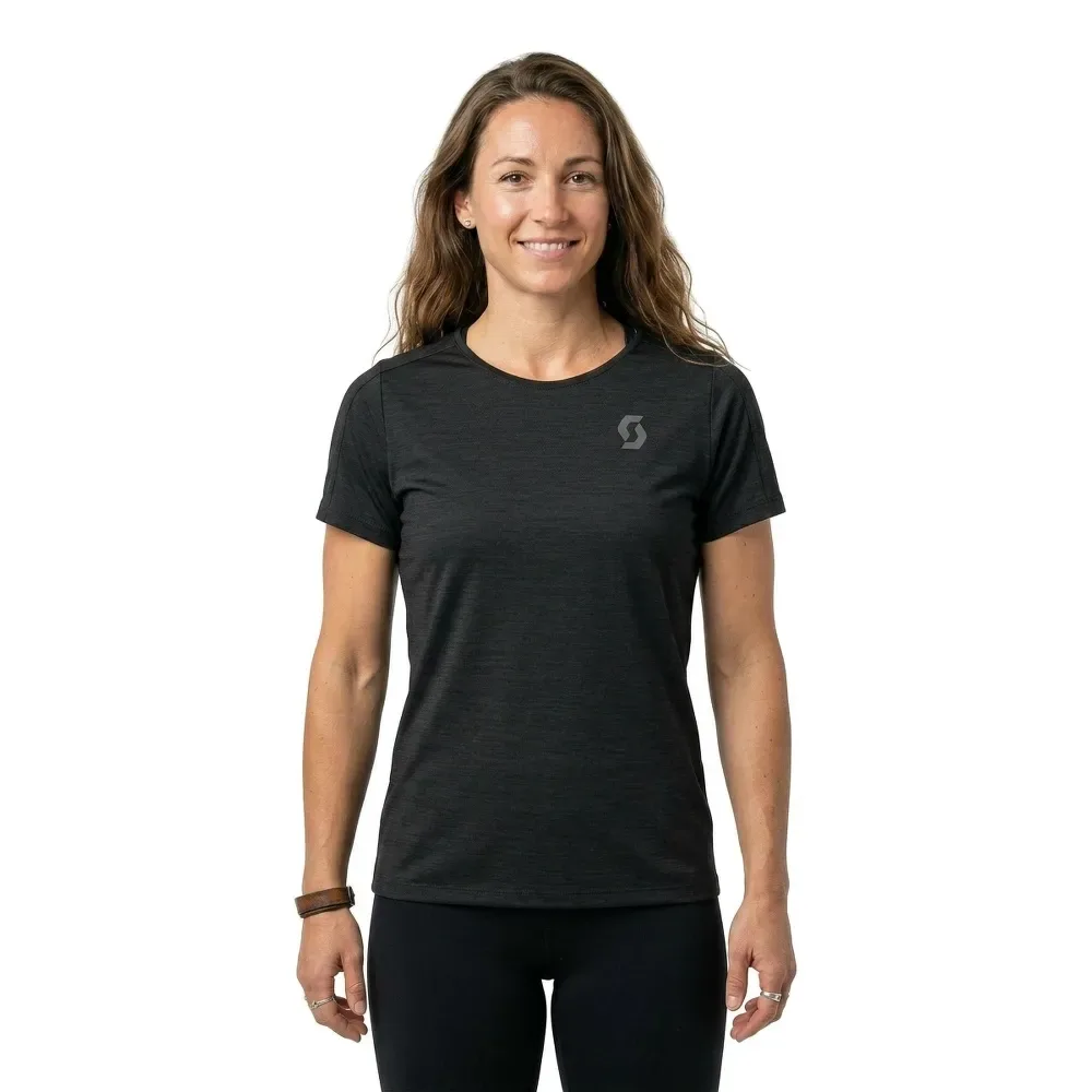 Endurance Lt Short Sleeve T-shirt Black S Women - Scott - FashionsVida