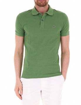 Lacoste Polo in cotone VERDE 5