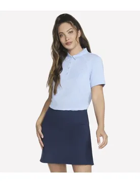 Go Dri Swift Club Damen Poloshirt, weiß L - Skechers - FashionsVida