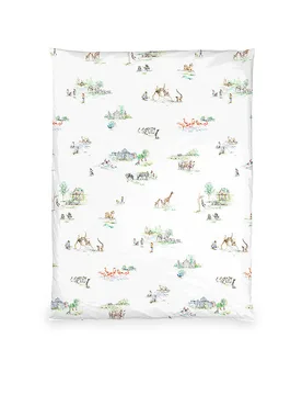 Funda nórdica de satén 140x200 ZOO Blanco blanco - Christian Fischbacher - FashionsVida