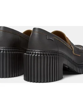 Mocasines con tacón de mujer pix london con tacón bloque - Camper - FashionsVida