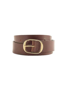 Cinturón de cuero MADISON marrón 75 - Levis - FashionsVida
