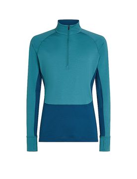 Sous-pull zippé 200 Merino ZoneKnit pétrole XXL