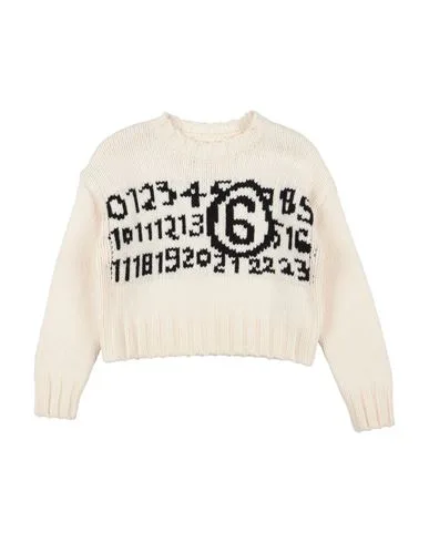 Pullover Unisex Elfenbein 8 Unisex - MM6 MAISON MARGIELA - FashionsVida