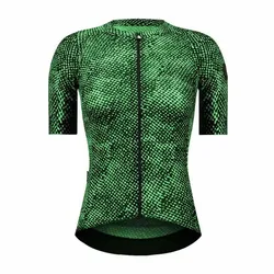 Maglia A Maniche Corte Trama Green