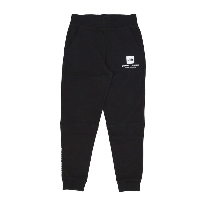 Pantalone Tuta Leggero Uomo Coordinates Pant Black