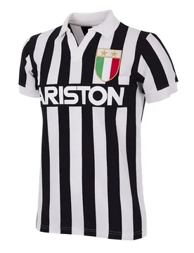 Trikot Copa Juventus Turin 1984/85 - Blanc - male - Size: S - Copa Football - FashionsVida
