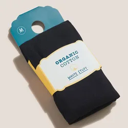 Patty Plain Organic Tights - Black