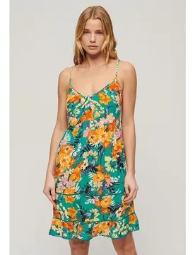 Robe Courte Sans Manches Beach Bali Blue Anemone 2XS