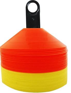 Set de 48 conos chinos varios fútbol (UNICA)