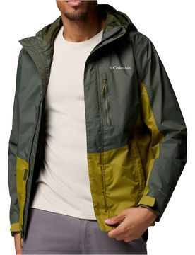 Pouring adventure iii chaqueta impermeable hombre Verde (S)