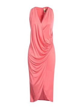 Midi-Kleid Damen Koralle 38 Damen