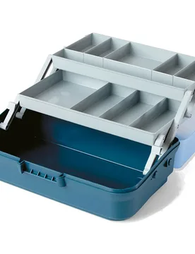 Trays Transparent Cover Fishing Box Blue One Size unisex - Lineaeffe - FashionsVida